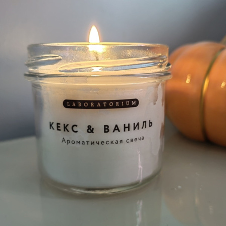 Ароматическая свеча (кекс & ваниль) 100 мл Ароматическая свеча (кекс & ваниль) 100 мл