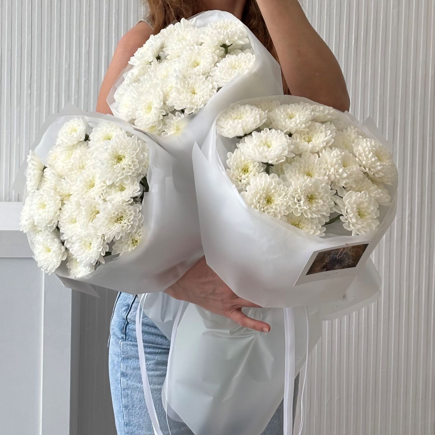 БУКЕТ ИЗ ХРИЗАНТЕМ