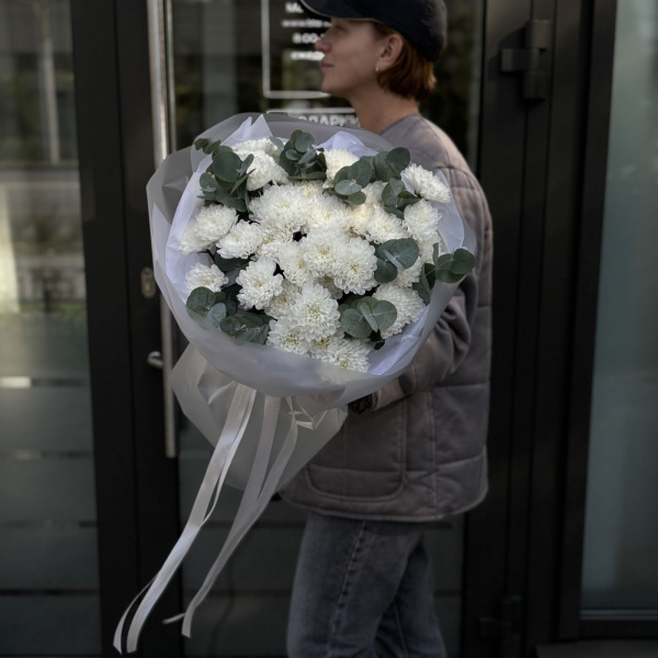 БУКЕТ ИЗ ХРИЗАНТЕМ