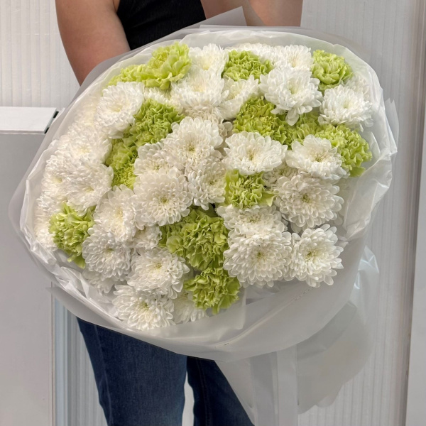 БУКЕТ ИЗ ХРИЗАНТЕМ И ДИАНТУСОВ БУКЕТ ИЗ ХРИЗАНТЕМ И ДИАНТУСОВ