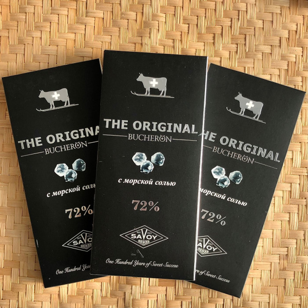 Шоколад "Бушерон" с морской солью