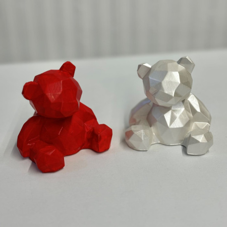 МИШКА ГИПСОВЫЙ КРАСНЫЙ