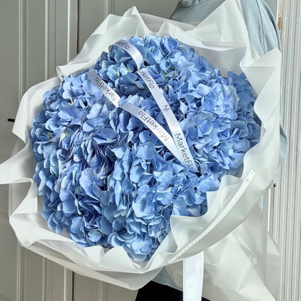 БУКЕТ ИЗ ГОРТЕНЗИИ