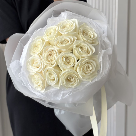 БУКЕТ ИЗ РОЗ ПЛАЯ БЛАНКА