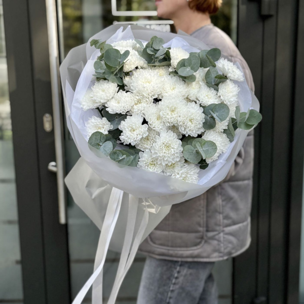 БУКЕТ ИЗ ХРИЗАНТЕМ