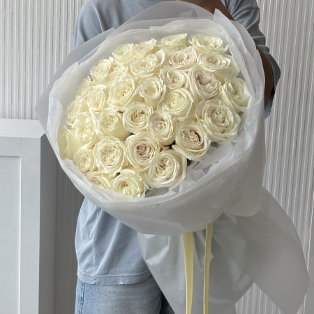 БУКЕТ ИЗ РОЗ ПЛАЯ БЛАНКА