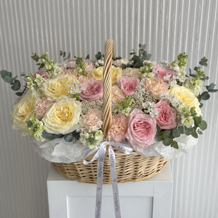 КОРЗИНА С ЦВЕТАМИ