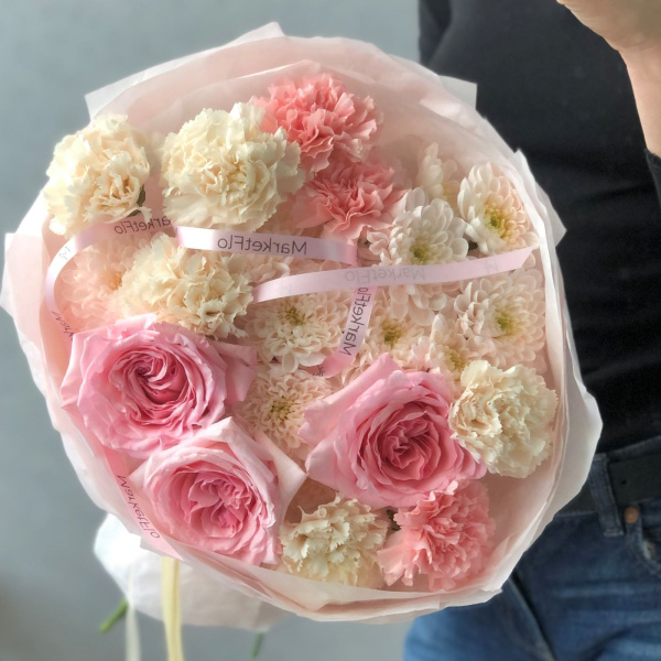 БУКЕТ "СЛИВОЧНЫЙ ПЛОМБИР"