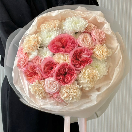 БУКЕТ ЦВЕТОВ "МАНДАРИН"