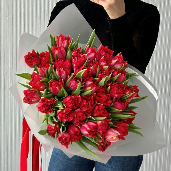 БУКЕТ ИЗ 51 ТЮЛЬПАНА