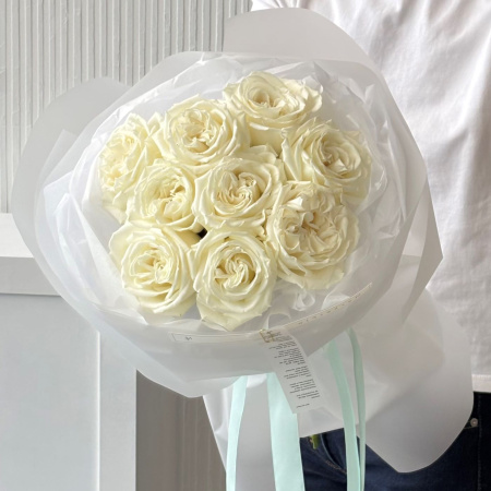 БУКЕТ ИЗ РОЗ ПЛАЯ БЛАНКА