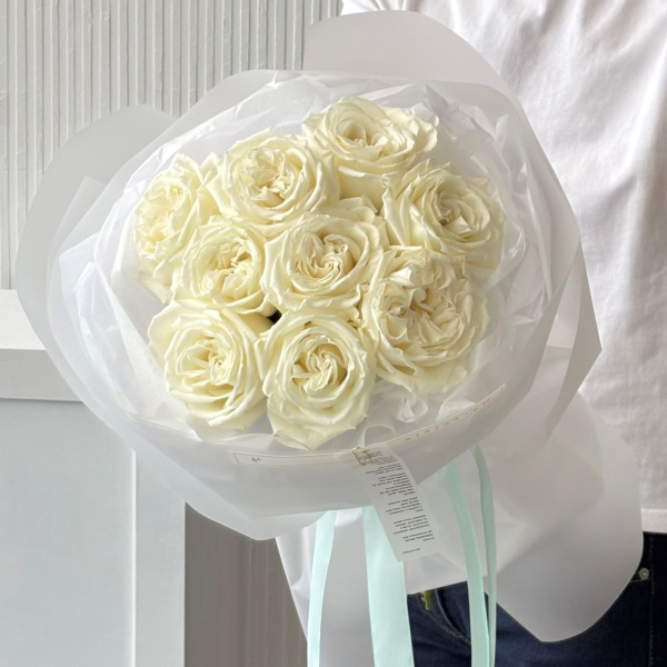 БУКЕТ ИЗ РОЗ ПЛАЯ БЛАНКА