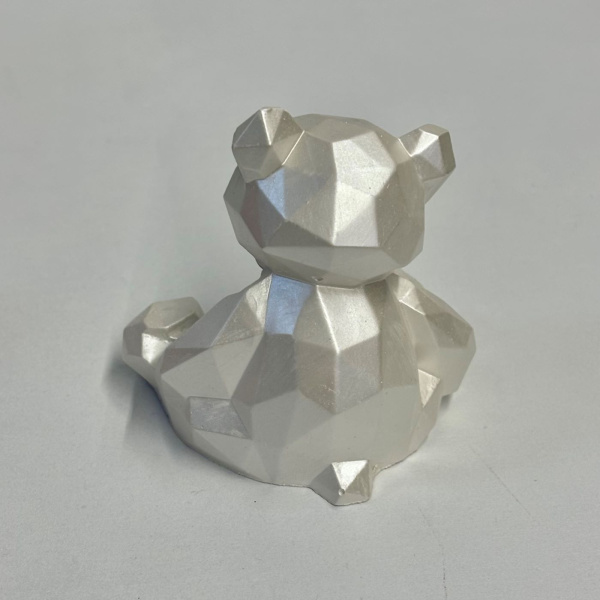 МИШКА ГИПСОВЫЙ ПЕРЛАМУТРОВЫЙ