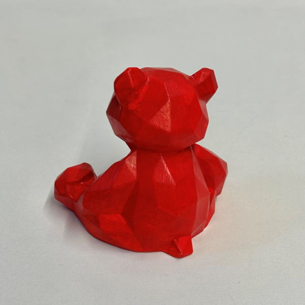 МИШКА ГИПСОВЫЙ КРАСНЫЙ МИШКА ГИПСОВЫЙ КРАСНЫЙ