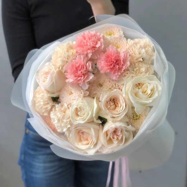 БУКЕТ "МОЛОЧНОЕ СУФЛЕ"