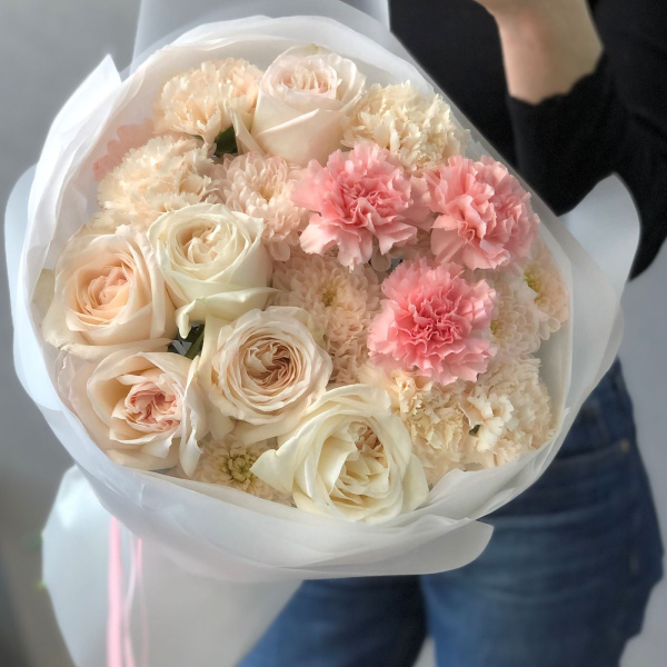 БУКЕТ "МОЛОЧНОЕ СУФЛЕ"