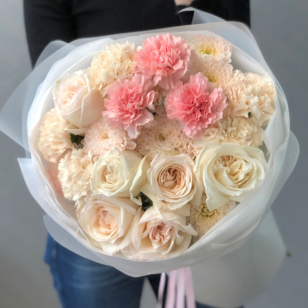 БУКЕТ "МОЛОЧНОЕ СУФЛЕ"