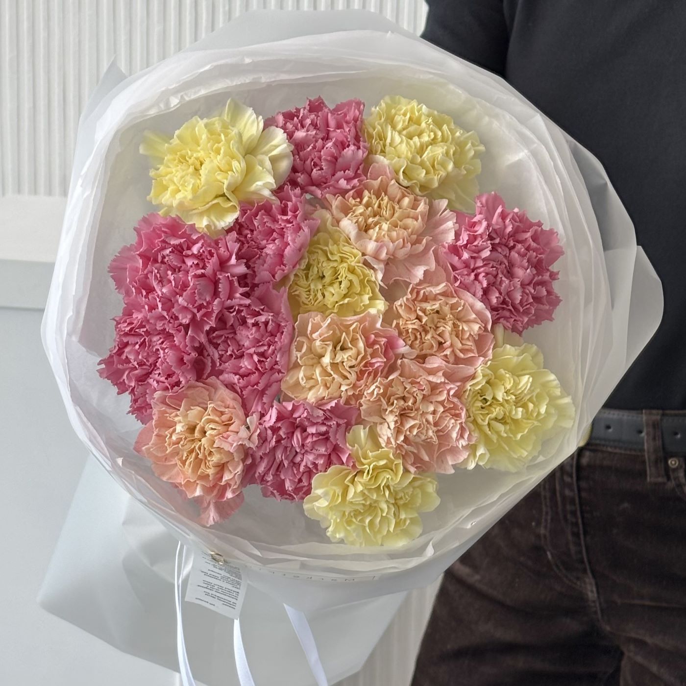 БУКЕТ С ДИАНТУСАМИ