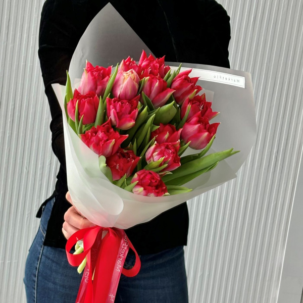 15 ПИОНОВИДНЫХ ТЮЛЬПАНОВ