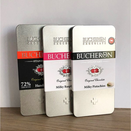 Шоколад "Бушерон" в металлической упаковке